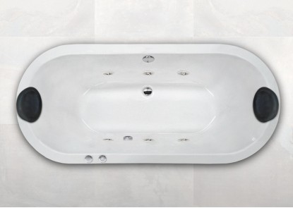 Baignoire balnéo VIENA Basic 180x80 cm