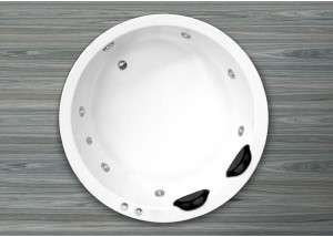 Baignoire balnéo HAITI Basic-diám. 160 cm