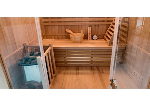Sauna traditionnel ST-3030, vue intérieure.