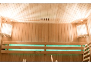Sauna vapeur traditionnel ST-4000, détails d'éclairage