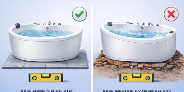 Support et mise à niveau: préparer le sol pour une baignoire
